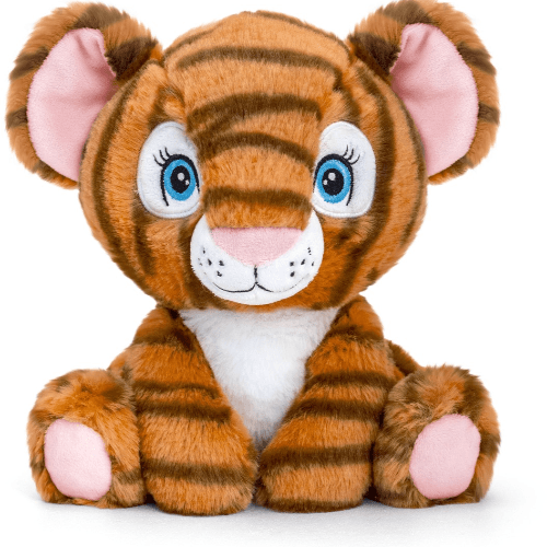 Keel Toys knuffel Adoptable World Tiger Keeleco 25cm