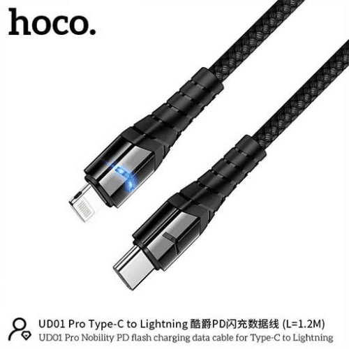 Hoco Ud01 Pro Fast Charging Data Cable Pd 20W