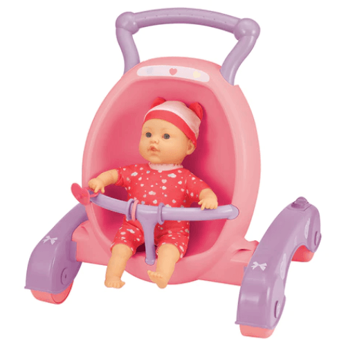 Baby Sophia 2 In 1 Walker & Pram With Doll - 922124