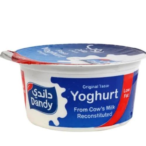 Dandy Fresh Plain Low Fat Yogurt 6 X 170 Gr