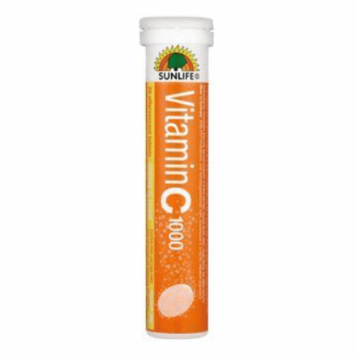 Sunlife Vit C + Zinc Effervescent Tablets - 20'S