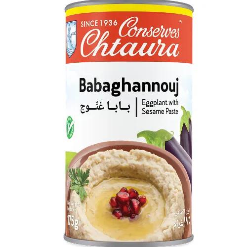 Conserves Chtaura Baba Ganoush With Sesame Paste - Cholesterol Free, Trans Fat Free, Sugar Free 175 Gr