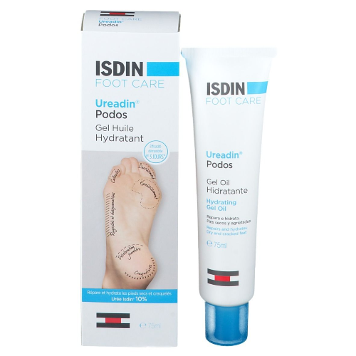 Isdin Ureadin Foot Care Hydrating Gel Oil - 75Ml