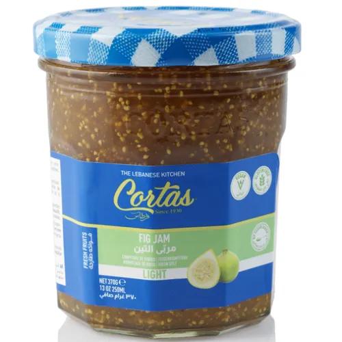 Cortas Light Fig Spread - Vegan, Gluten Free 370 Gr