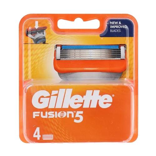 Gillette Fusion 5 Blade Razor Refills 4 Per Pack