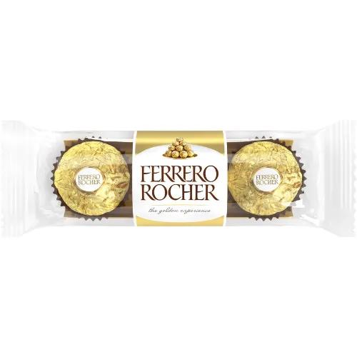 Ferrero Rocher Chocolates 3 Pieces 37.5G