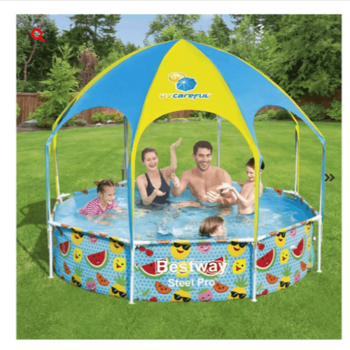 Bway Pool 244X51M Splash-In-Shade Play Pool- 918228