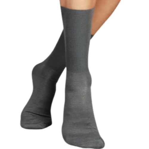 Eco-Silver Diabetic Socks - Dark Gray (43 - 45)