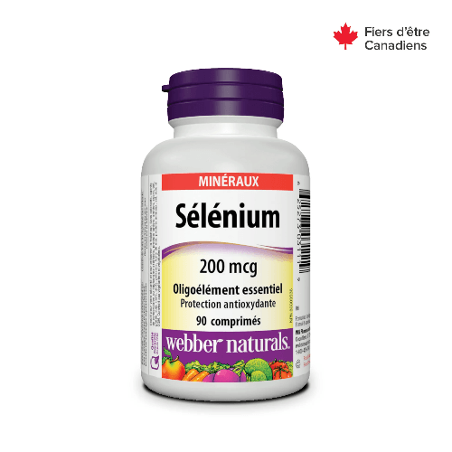 Webber Naturals Selenium 200 Mcg Tab 30's