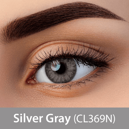 Clearcolor Monthly Sphere Silver Gray Cl369N-2 Blisters / Box