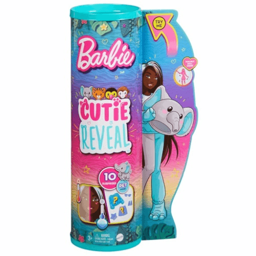 Barbie Cutie Reveal Jungle Friends Series Elephant - 923065