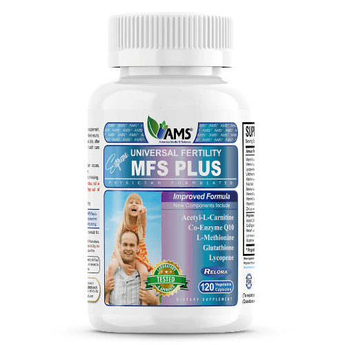 Ams Mfs Plus Men'S Fertility Support Capsules - 120'S