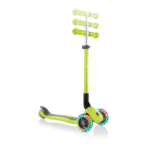 Globber Primo Foldable Lights - Lime Green - 919194