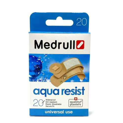 Medrull Aqua Resist Waterproof Plaster - 20'S