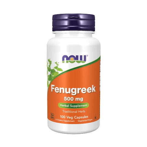 Now Fenugreek (500Mg) Veg Capsules - 100'S