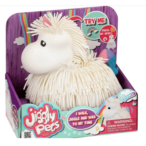 Jiggly  Pup Walking Unicorn With Sounds - 921850