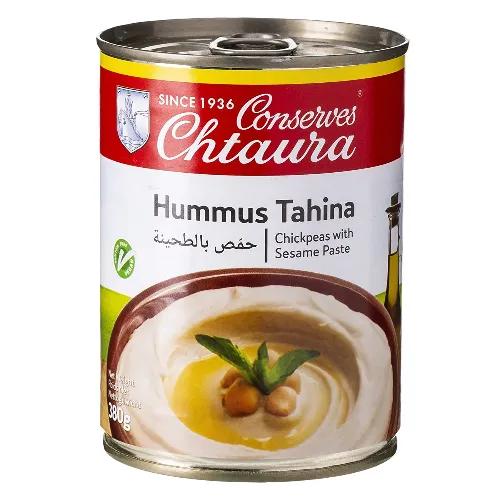 Conserves Chtaura Hummus Tahina Chickpeas With Sesame Paste 380 Gr