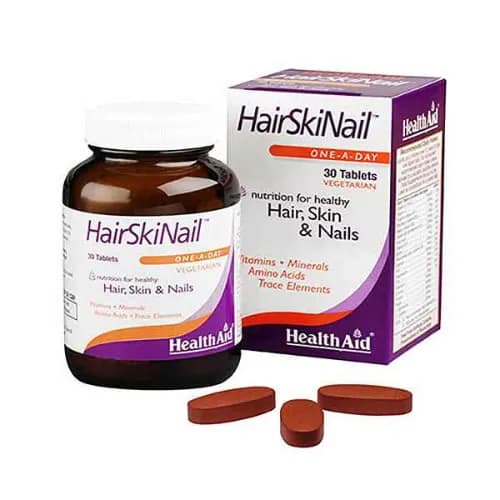 Health Aid Hair, Skin & Nail 30 Tab