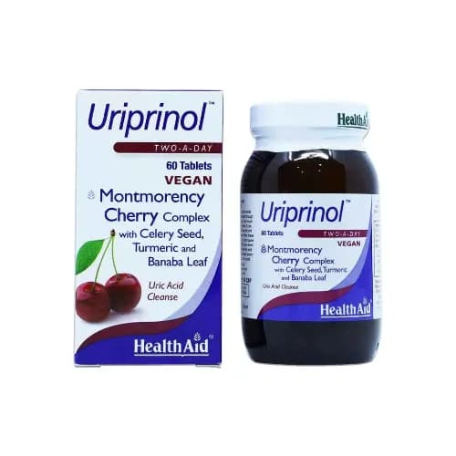 Health Aid Uriprinol Two A Day 60 Tab