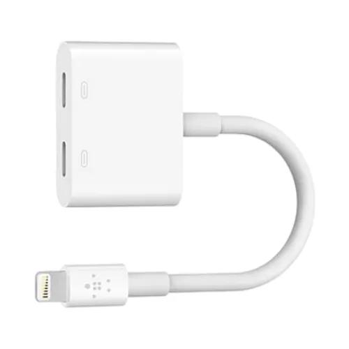 Belkin Lightning Audio + Charge Rockstar,4",Wht