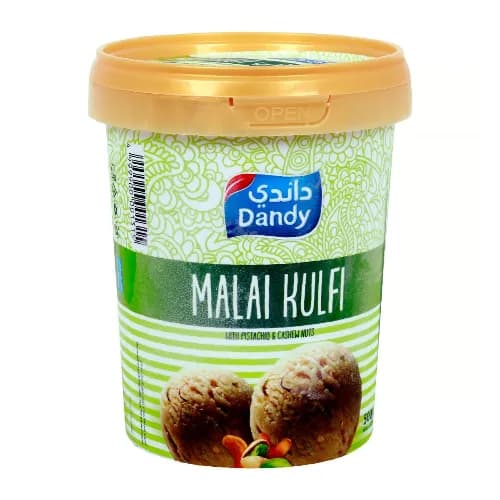 Dandy Ice Cream Malai Kulfi 500Ml