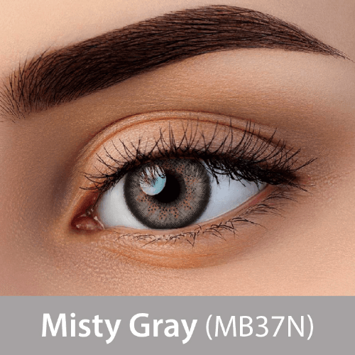 Clearcolor Monthly Sphere Misty Gray Mb37N-2 Blisters / Box