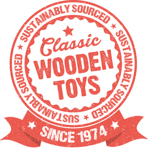 Wooden Jingle & Roll Rattle