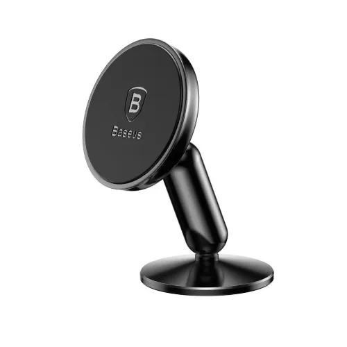 Baseus-Mobile Phone Holder For Car Bullet On Board Magnetic – Black