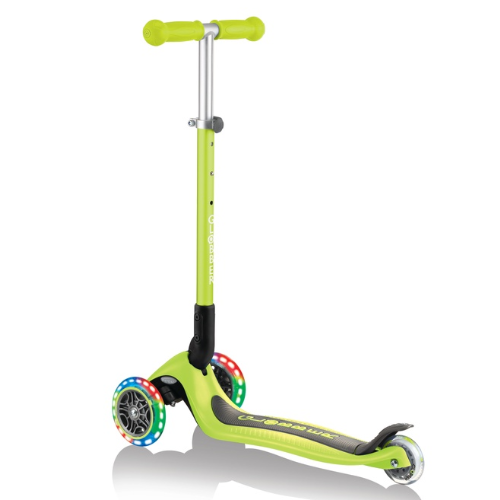 Globber Primo Foldable Lights - Lime Green - 919194