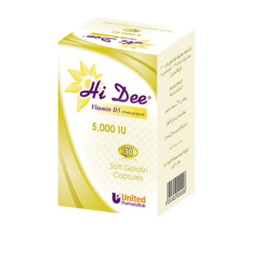 Hi-Dee 5000 Iu Soft Gelatin Capsule - 30'S