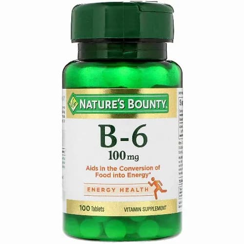 Natures Bounty B-6 100mg