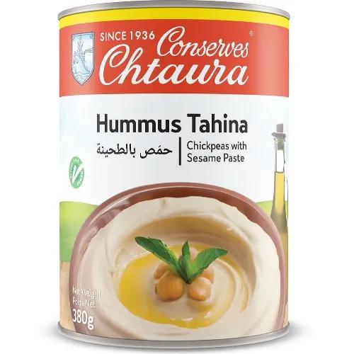 Conserves Chtaura Hummus Tahina With Sesame Paste - Cholesterol Free, Trans Fat Free 180 Gr