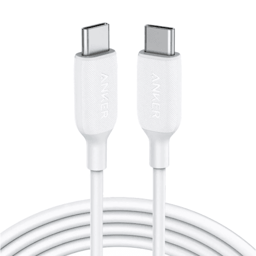 Anker Powerline Iii Usb-C To Usb-C 2.0 Cable 3Ft White