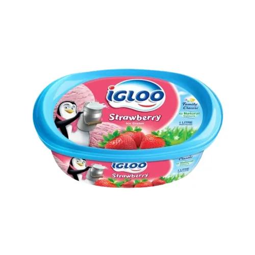 Igloo Strawberry Ice Cream 1 Ltr