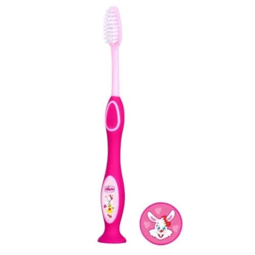 CHICCO TOOTHBRUSH 3-6 YEARS PINK