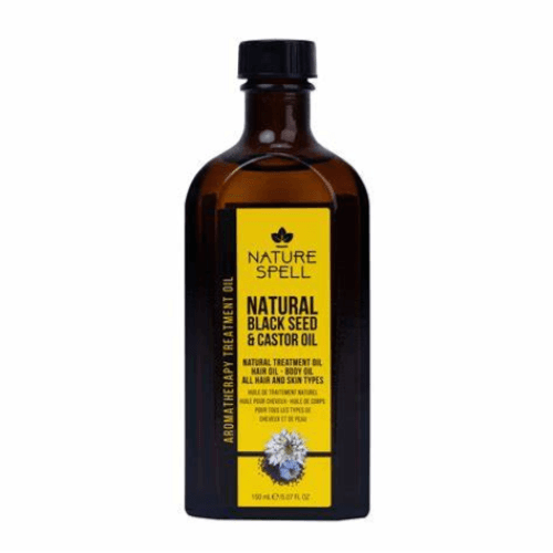 Nature Spell Natural Black Seed & Castor Oil - 150Ml