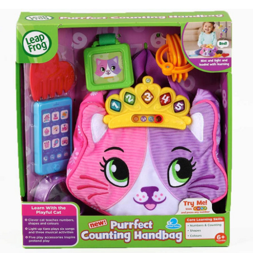 Leapfrog Purrfect Counting Handbag - 919581