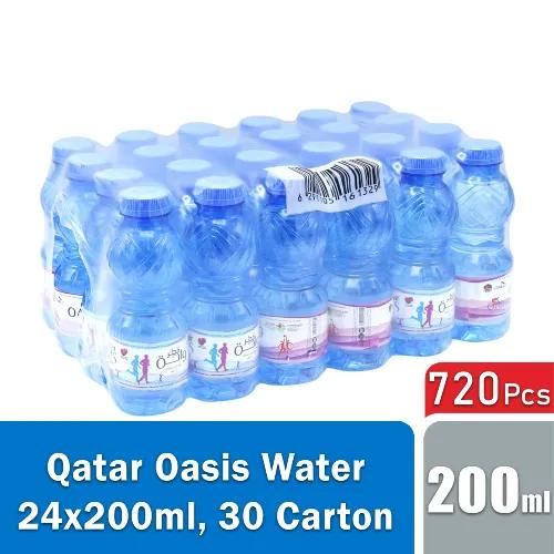 Qatar Oasis Water 24X200Ml, 30 Carton