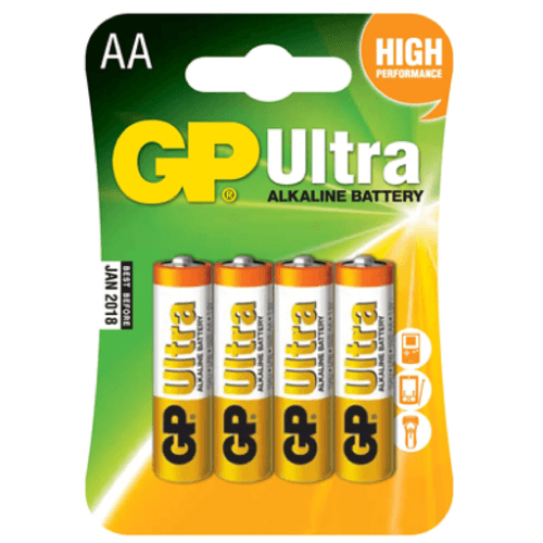 Gp Batteries - Aa 4 Pcs Blister - 907133