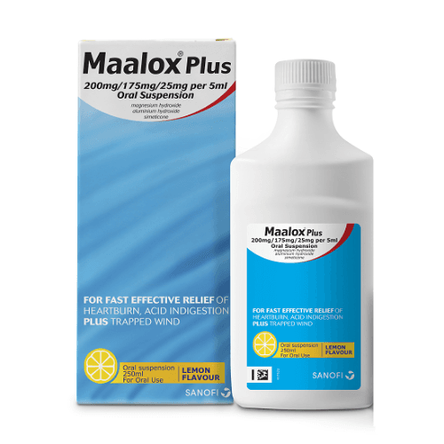 Maalox Plus Suspension 355Ml