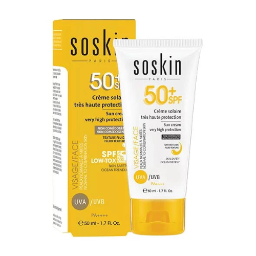 Soskin Spf50+ Protection Sun Cream - 50Ml