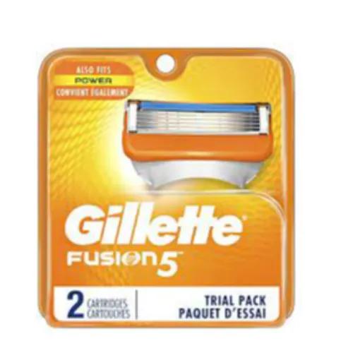 Gillette Fusion5 Replacement Blades For Razor 2 Per Pack