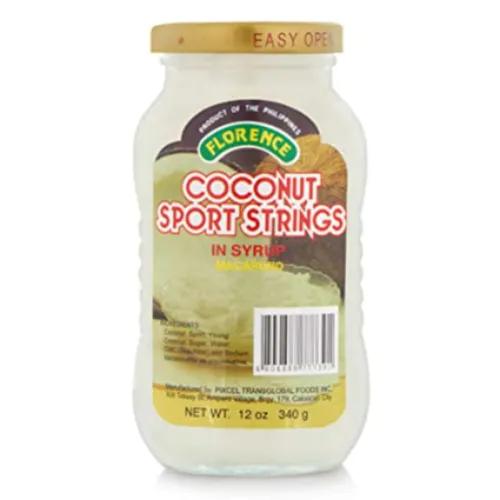 Florence Coconut Sport Strings In Syrup 340G