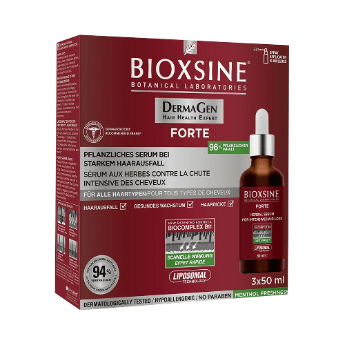 Bioxsine Herbal Serum For Intensive Hair Loss - 3 X 50 Ml