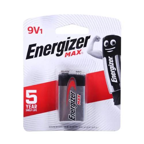 Energizer Max 9V Alkaline Battery 1 Piece