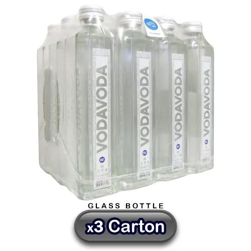 Vodavoda Mineral Water Glass Bottle (12X330Ml) 3 Carton