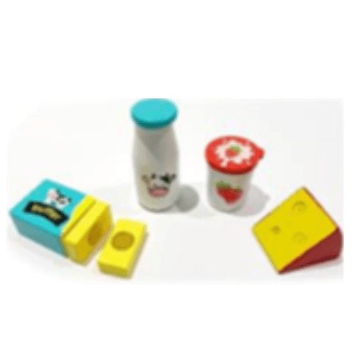 Wooden Dairy Set