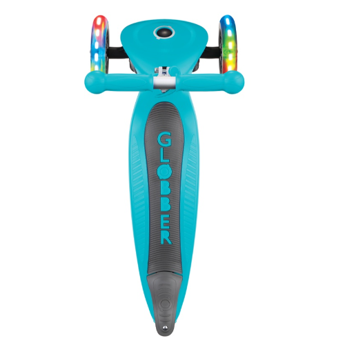 Globber Primo Foldable Lights Teal