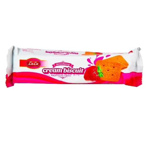 LuLu Strawberry Cream Biscuits 90 g