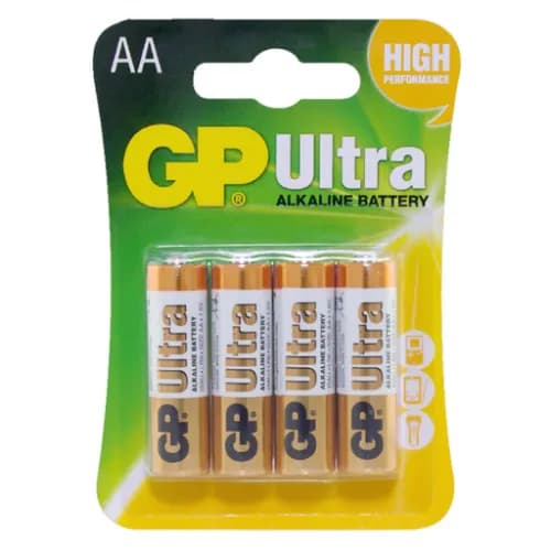 Gp Batteries - Aa 4 Pcs Blister - 907133